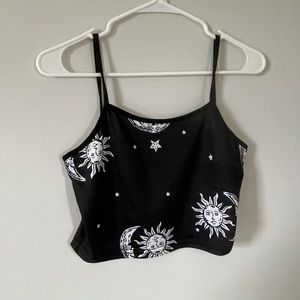 Black and White Tank Top